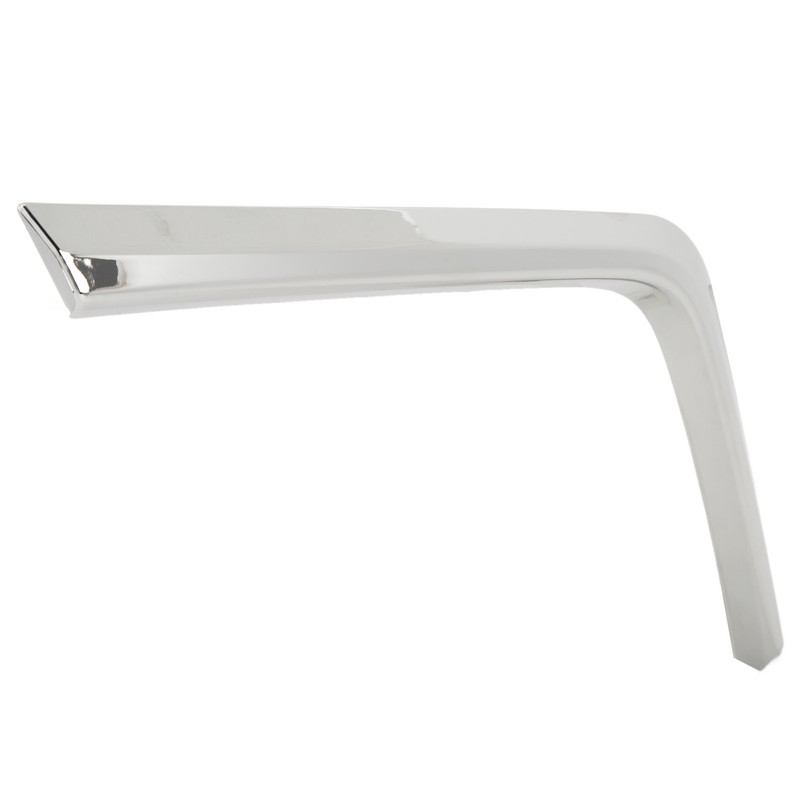 Front Bumper Lower Chrome Trim ABS Side Molding Strips Replacement