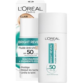 L'Oréal Paris Bright Reveal Fluid Anti-UV SPF 50 - Clear Niacinamide 50ml