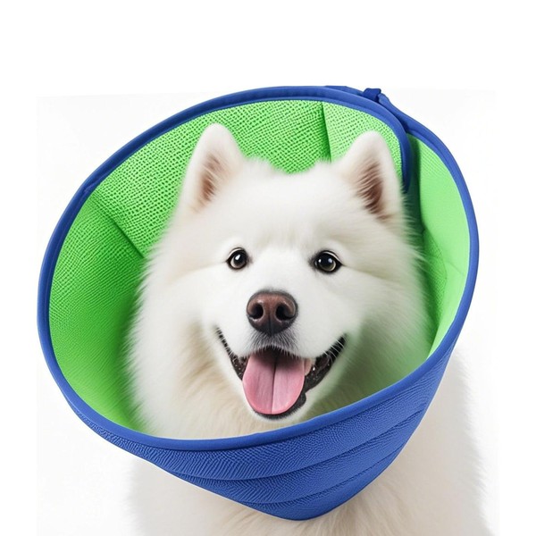 Dog Cone, Recovery Collar for Dogs Adjustable Breathable Dog Medical