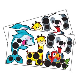 Physio Logic Fever-Friendz Stick-On Thermometer Fever Indicators for Kids 1 count