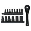 SUNDRY SDR-B02 Mini Ratchet Set, 1/4 inch (6.35 mm) Drive