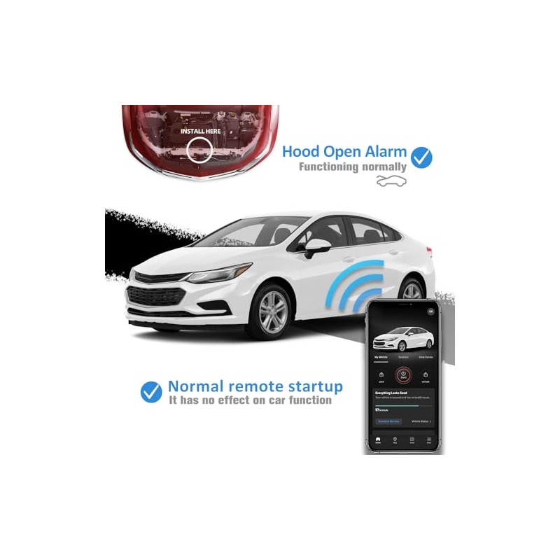 NJSBYL Auto Start Stop Delete Disable Eliminator Compatible with 2016-2018