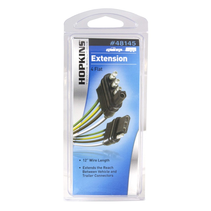 Hopkins 48145 4 Wire Flat Extension, 12 Length
