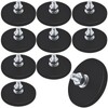 Pack of 10 Neodymium Magnets with M6 Threaded Bolts, 43