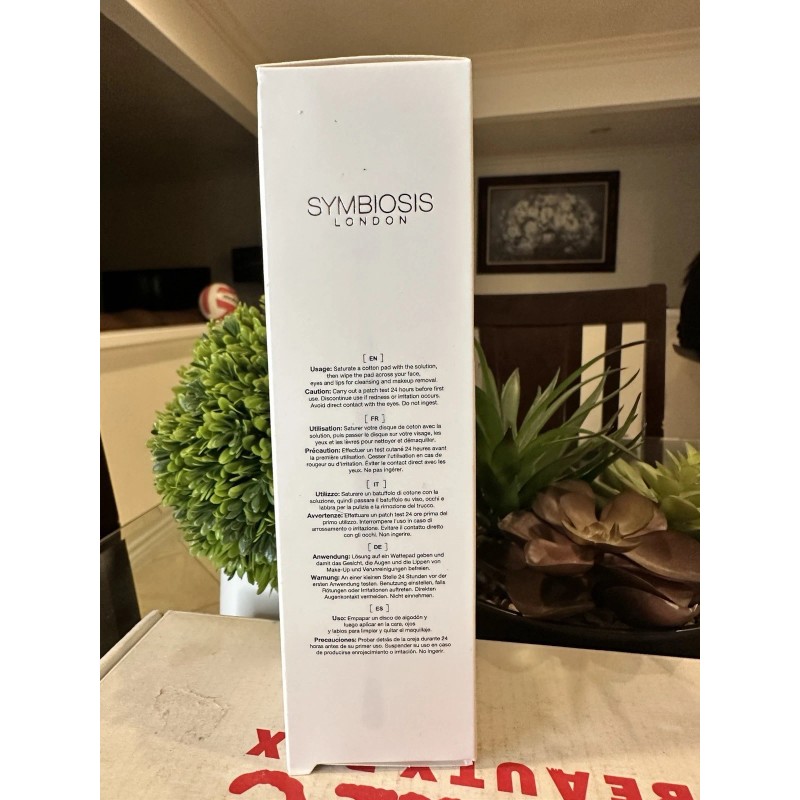 Symbiosis London CHARCOAL & PROPANEDIOL CORRECTING MISCELLAR WATER 6.76oz