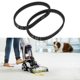 SING F LTD 4PCS Cogged Drive Belts 1611129 & 1611130 Compatible with Bissell ProHeat 2X Revolution Pet Pro 1986 1964 19862 19863 1986R 1986V 2007 20078 2007F 2007G
