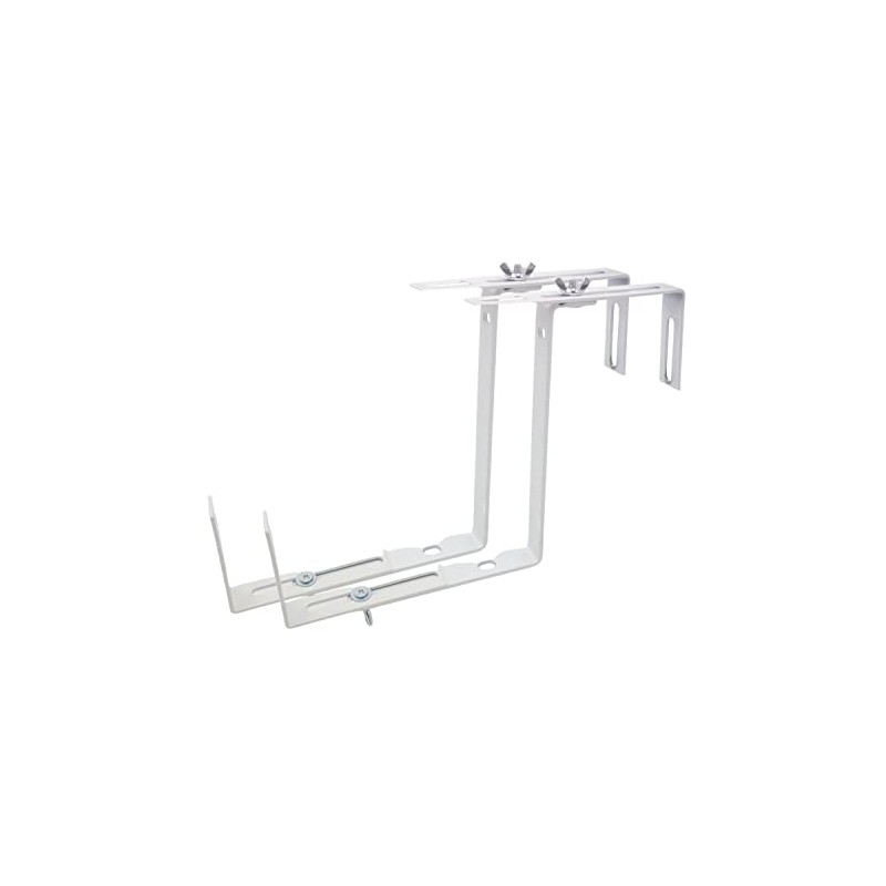 Balcony Box Holder Set of 2 Flower Box Holder Balcony
