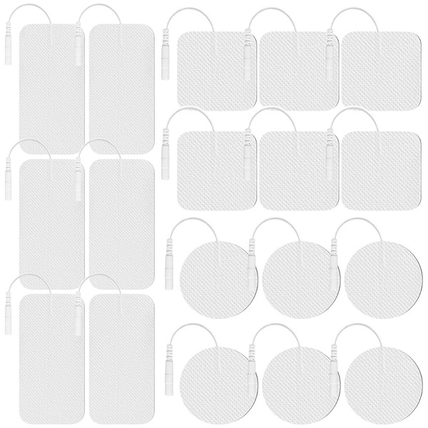 Pack of 30 TENS Electrode Pads, 5 x 10 mm