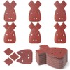 60pcs Black and Decker Mouse Sander Pads, 10 x 40/60/80/120/180/240