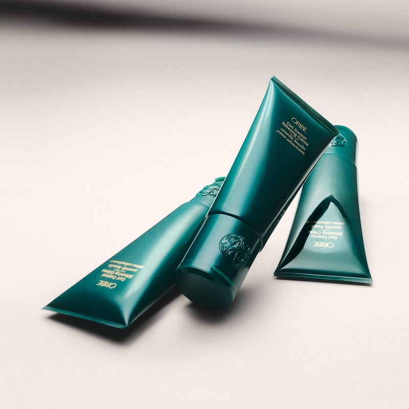 Oribe Curl Control Silkening Crème, 5 Fl Oz (Pack of