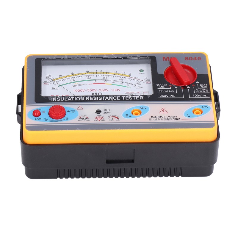 TY6045 Insulation Resistance Tester Portable High Accuracy Megohmmeter 1000V 5MΩ2000MΩ