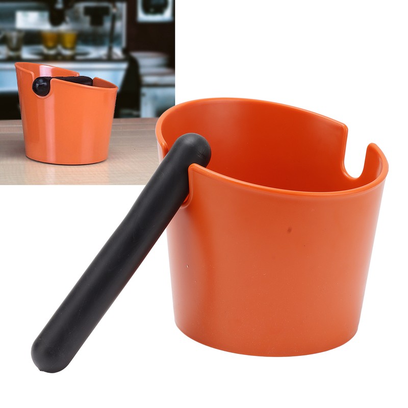 Coffee Knock Box ABS Coffee Dump Bin Round Coffee Ground