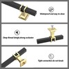 ROMATEE 10 Pack 10 Inch(254mm) Cabinet Pull Black and Gold