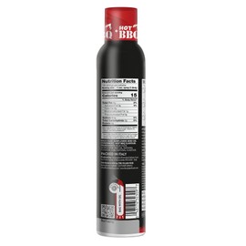 Mantova Hot BBQ Spray – Oil Infused with Smoky and Chili Barbecue Flavor, All-Natural Cooking Spray for Grilling, Roasting, and Marinating