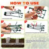 Gopher Trap with Chain 4/8 Pcs Outdoor Gopher Mole Vole