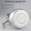 SANQIAHOME 1750 ml Teteras de Acero Inoxidable con Colador o