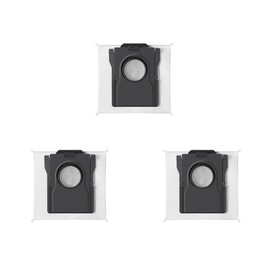 MOVA 3 Pack Large Capacity Dust Bags Compatible with P10 Pro Ultra/P10 Ultra/S20 Ultra with Self-Empty Station Fit for Advanced Cleaning