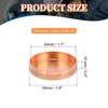PATIKIL 1-5/8 Inch ID Copper Pipe End Cap, Copper Fitting