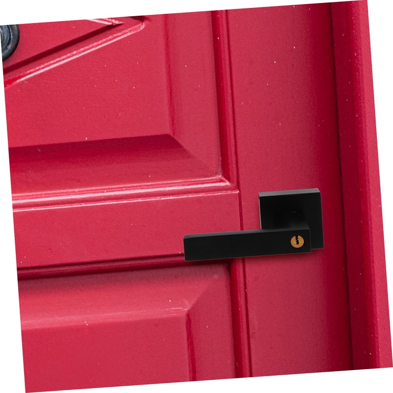 SHINEOFI 1 Set Heavy Duty Door Handle Lock Set Privacy