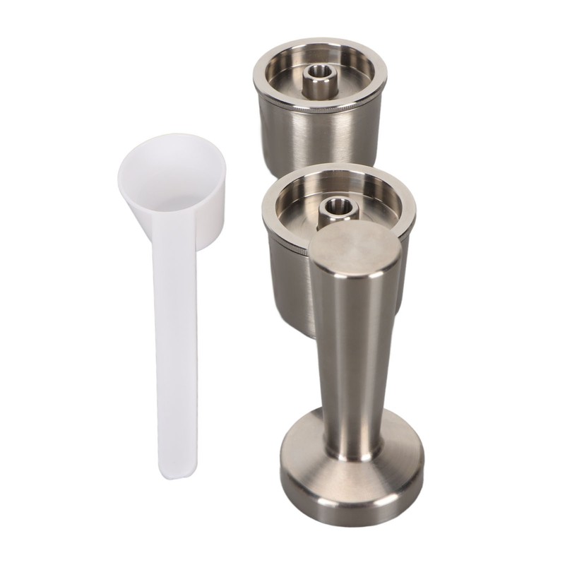 Stainless Steel Refillable Coffee Capsules Eco Friendly Reusable Coffee Pods