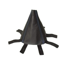 The Tuning-Shop Ltd Gear Gaiter Compatible with Honda CR-V Leather Blue Stitching