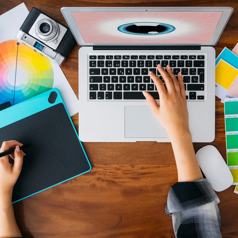 Eyeball Magnet Round Eye Magnet for Biologists Fridge for Attaching