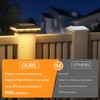 ELECLINK 4x4 Solar Post Cap Lights Upgraded, Brighter and Extended
