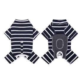 Dog Surgery Recovery Suit for Male/Female, Post Surgery Dog Shirt, After Surgery Dog Bodysuit, E-Collar & Cone Alternative Surgical Clothes, Anti-Licking Dog Snugly Onesie