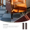 Angoily Furniture Coaster Caster Cups 12 Pack Non-Slip Floor Protectors