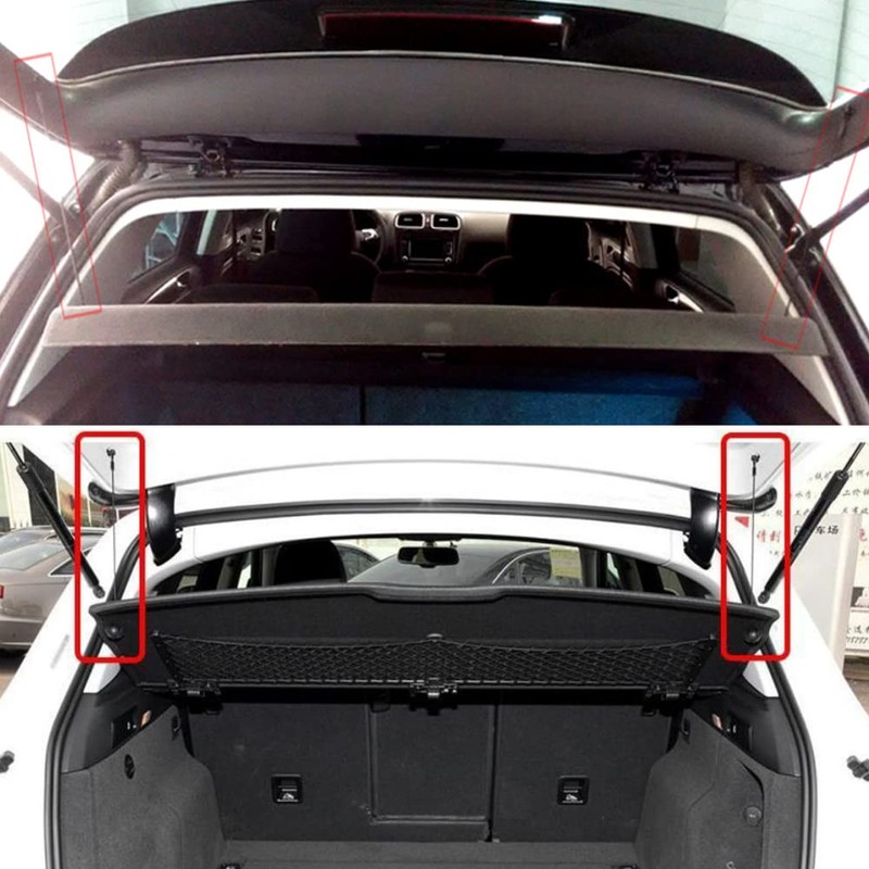 Retaining Strap Parcel Shelf, Strap Holder for the Trunk, Rear