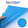 1-20 Part File Dividers A4,【6Pack】 Plastic A4 Folder Dividers for