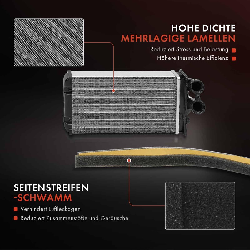 Frankberg Heat Exchanger Interior Heating Compatible with C4 Coupe LA