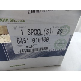 Belden 8451 Shielded Audio Cable, 22awg, 100 Foot Roll