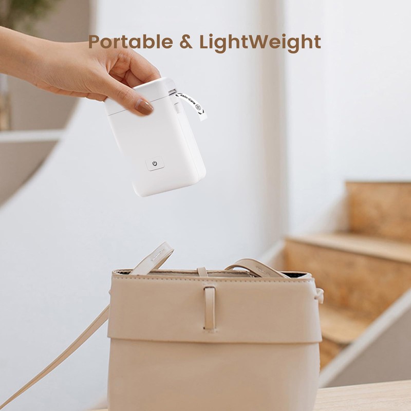 Label Maker Machine with Tape - HP2 Portable Smartphone Sticker