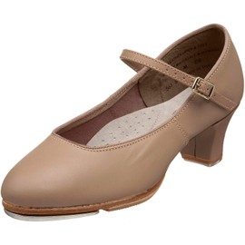 Capezio womens Jr. Footlight Tap Shoe, Caramel, 9 M US