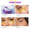 60 Parches para Ojos con Cafeína para Ojeras y Bolsas