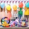 BZQCPLX 61pcs Inside Party Tableware, Inside Party Decorations Including Inside