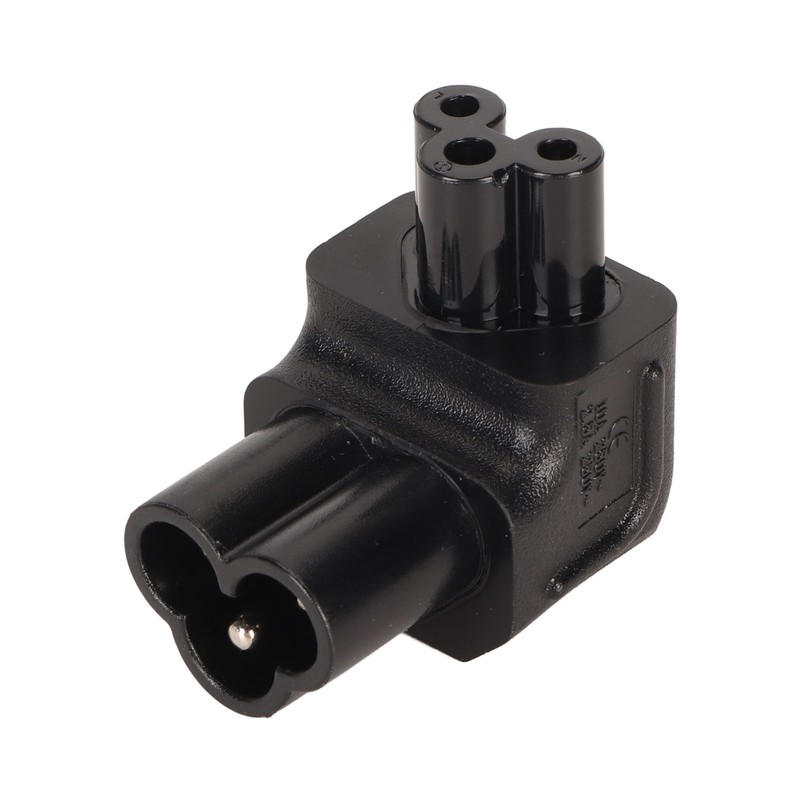 4PCS IEC320 C6 to IEC320 C5 Power Adapter Plug and