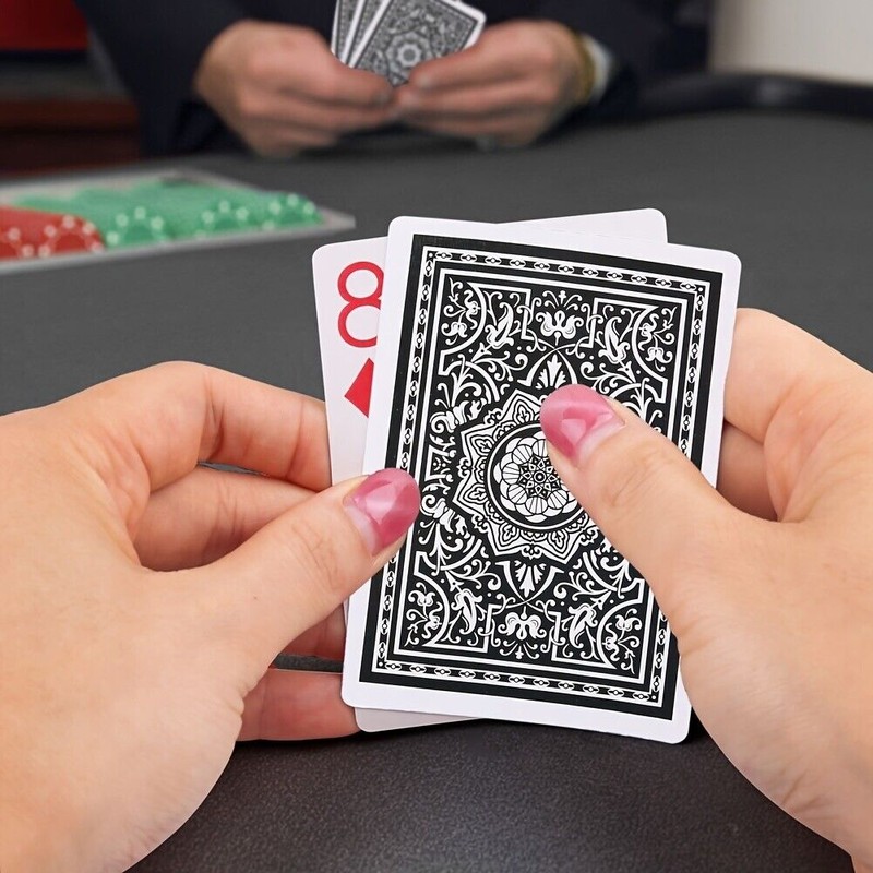 LotFancy 12 Decks JUMBO PLAYING CARDS Poker Index Play Game