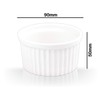 6 x Bowls, Diameter 9 cm, Made of Ceramic, Oven-Safe,