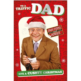 Only Fools & Horses Dad Christmas Card