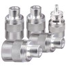 TUOLNK PL-259 Crimp Connector UHF Plug Adapter for RG58 RG400