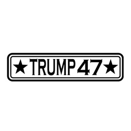 Trump - 47 | FKH | | Trump - Vance - 2024 - MAGA | Vinyl Decal by Check Custom Design | Funny Political Decal | Multiple Colors and Sizes