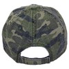 Mega Cap MG Unisex Unstructured Ripstop Camouflage, Camo, Size One
