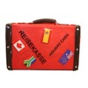 Money Box Suitcase Red Travel Suitcase 14 x 11.5 cm