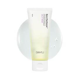 SAM'U - Limpiador Facial Coreano Born Panthenol Jelly Wash, Hidratante Suave Con Burbujas Y Bajo Ph, Cuidado De La Piel Coreano Para Todo...