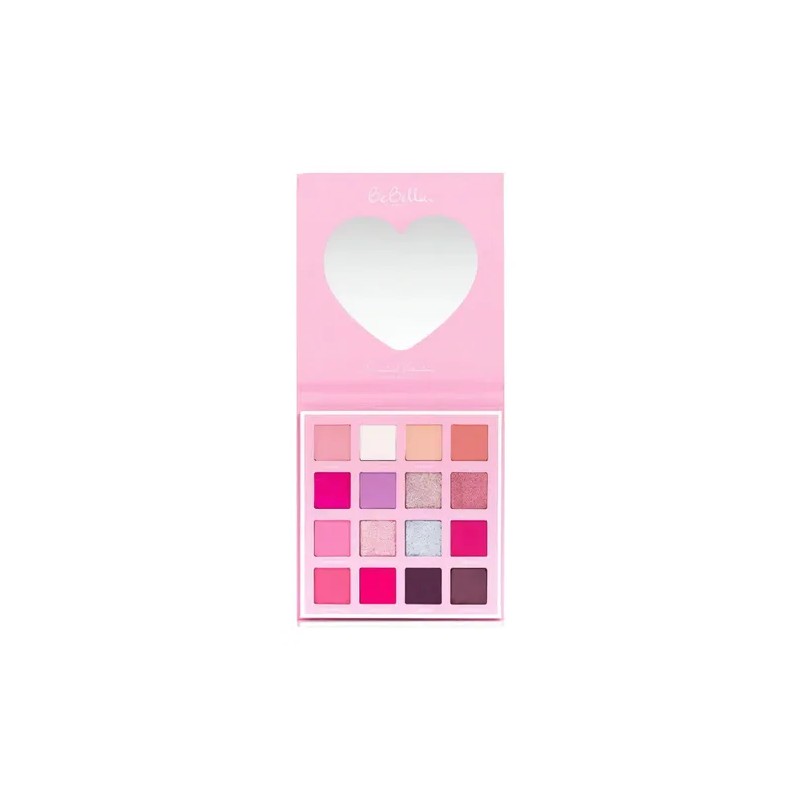 Paleta BeBella Sweetest Valentine 18 Sombras Radiante