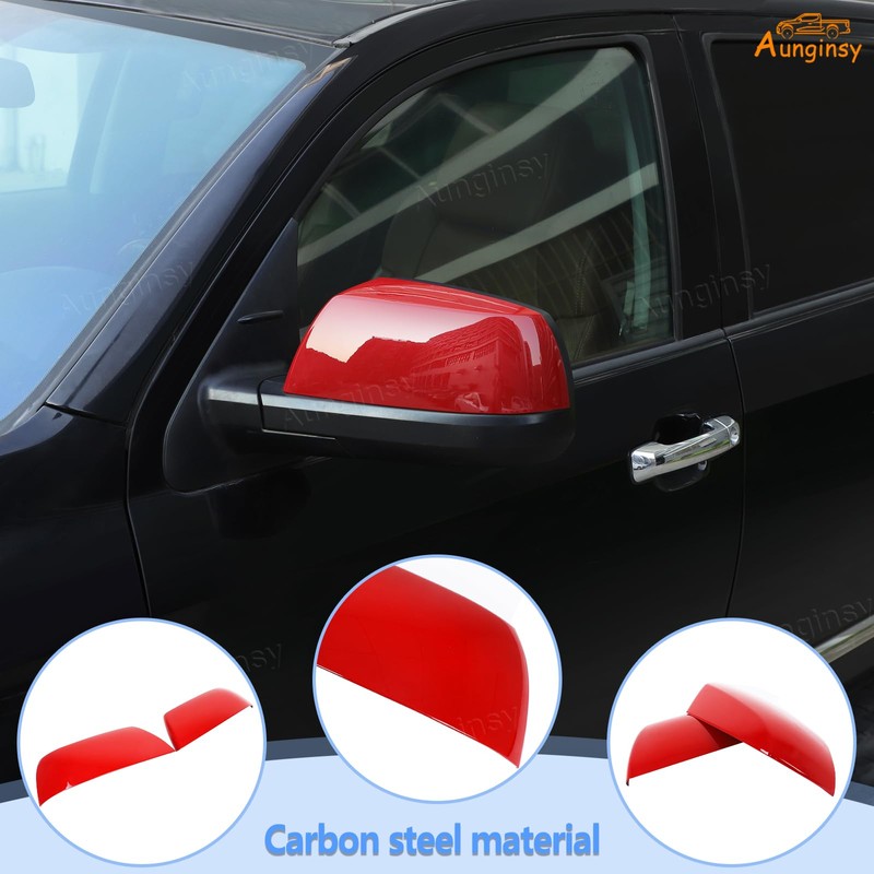 Car Rear View Mirror Cover Cap Trim Cover Compatible with