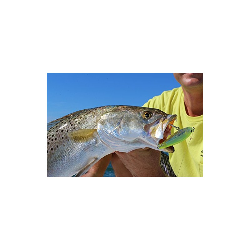 Yo-Zuri 3D Inshore Minnow (F) 90mm 3-1/2" Chartreuse Floating Lure