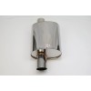 1320 Performance SHORT TIP 3 INCH MUFFLER OVAL 3" INLET